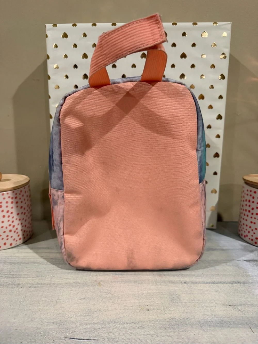 JanSport Big Break Tie Dye Insulated Lunch Bag - Pink Purple Mint (Preowned)